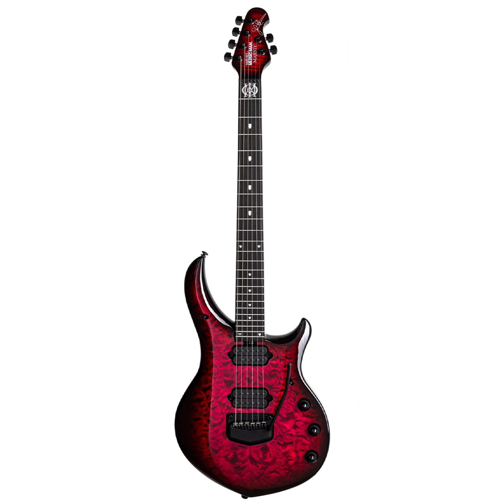 Music Man Majesty 6 Abanoz Klavye Red Nebula Elektro Gitar Fiyatı